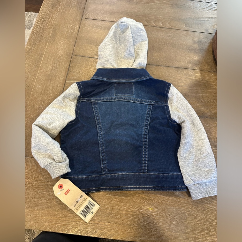 Levi Trucker Jacket NWT Size 12 Months - Picture 4 of 4